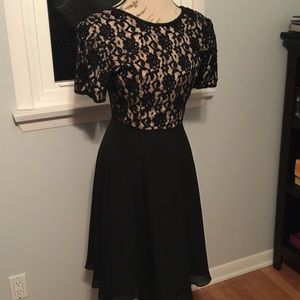Black Lace Formal Dress